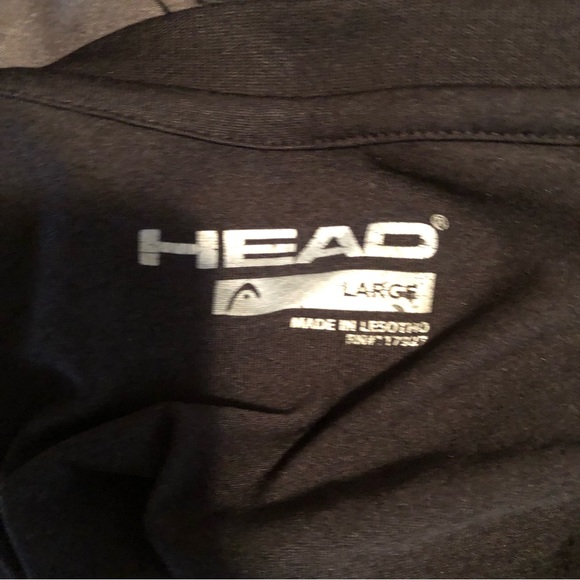 HEAD - hypertex men’s shirt - black - size LARGE - Picture 9 of 9